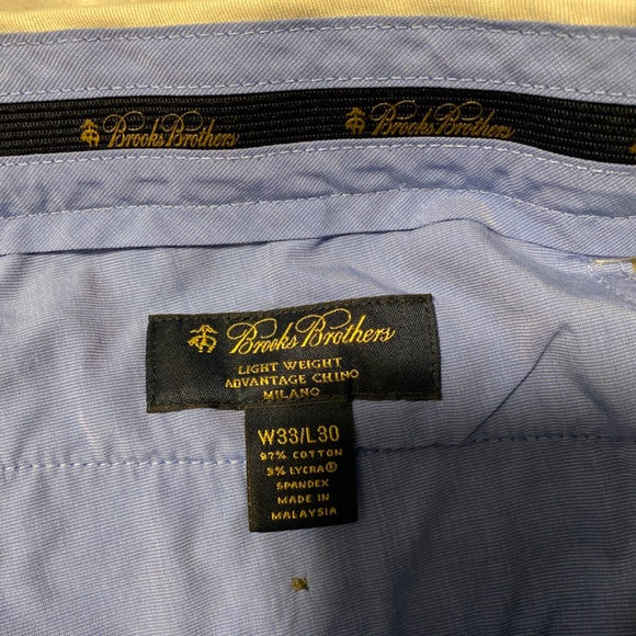 Brooks Brothers Men's Dress Pants in Light Beige - Picture 3 of 4